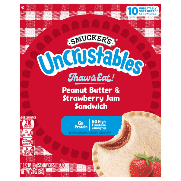Is it Turmeric Free? Smucker Uncrustables Peanut Butter Straw