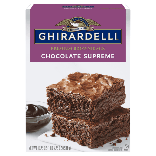 Ghirardelli Chocolate Supreme Premium Brownie Mix