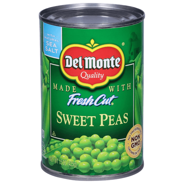Is it Pescatarian? Del Monte Fresh Cut Peas Sweet With Natural Sea Salt