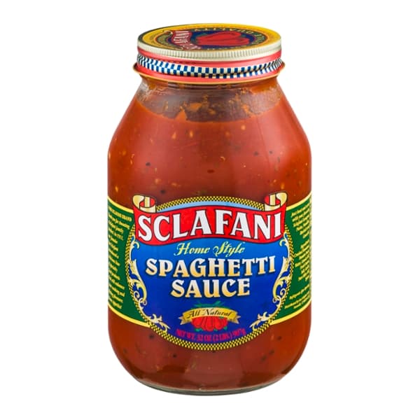 Sclafani Pasta Sauce Spaghetti Home Style All Natural