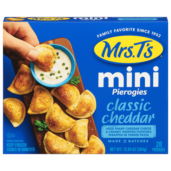 Mrs. Ts Pierogies Potato & Cheddar Lowfat Mini
