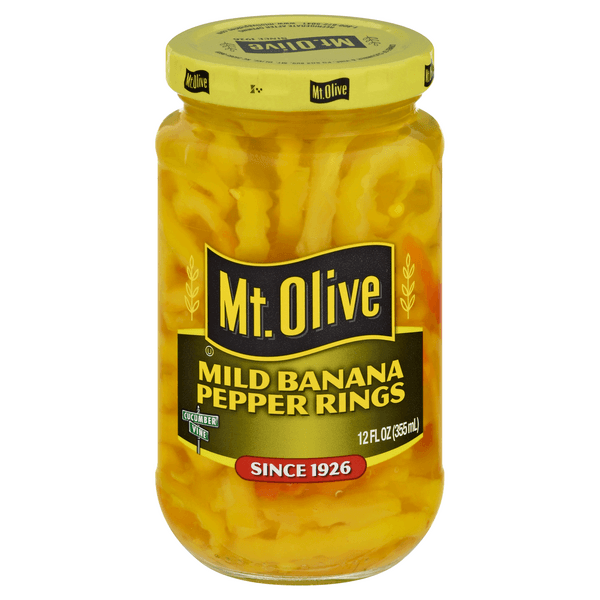 Mt. Olive Pepper Rings Banana Mild