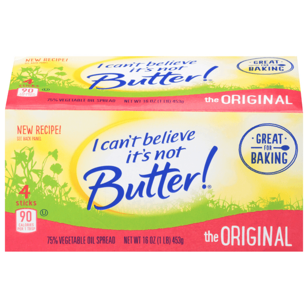 Is it Oats Free? I Can't Believe It's Not Butter! The Original 75% Vegetable Oil Spread