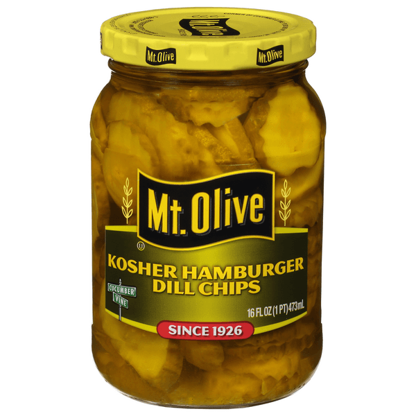 Mt. Olive Pickles Hamburger Chips Kosher Dill
