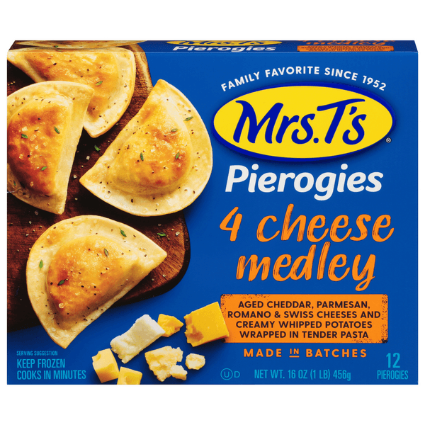 Mrs. Ts Pierogies Four Cheese Medley