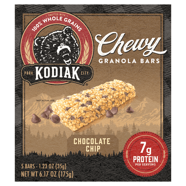 Kodiak Cakes Chocolate Chip Chewy Bars