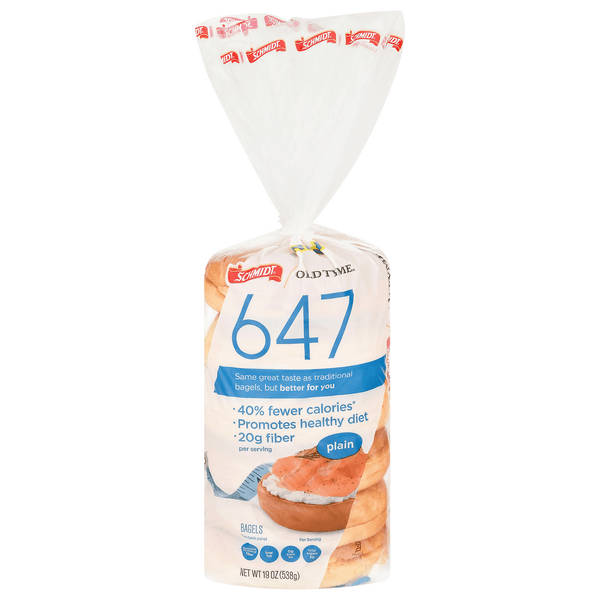 Old Tyme 647 Plain Bagels