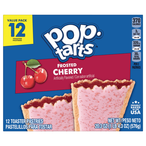 Kellogg's Pop Tarts Frosted Cherry