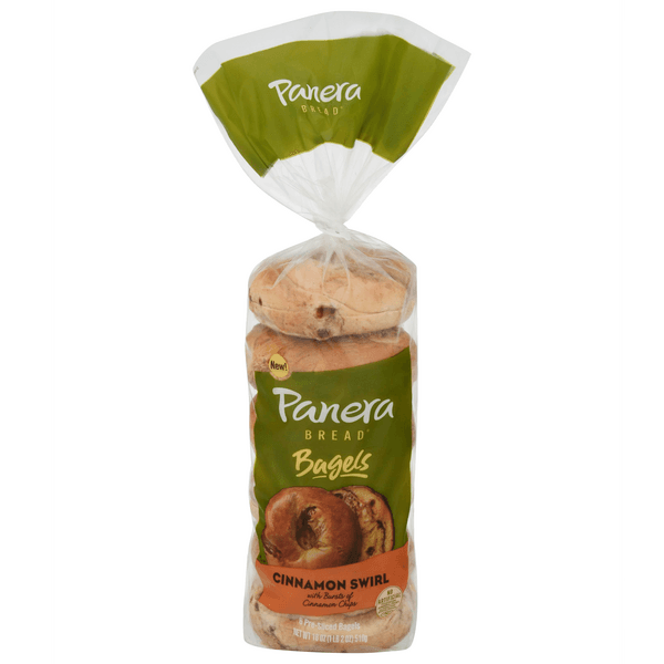 Panera Bread Cinnamon Swirl Bagels