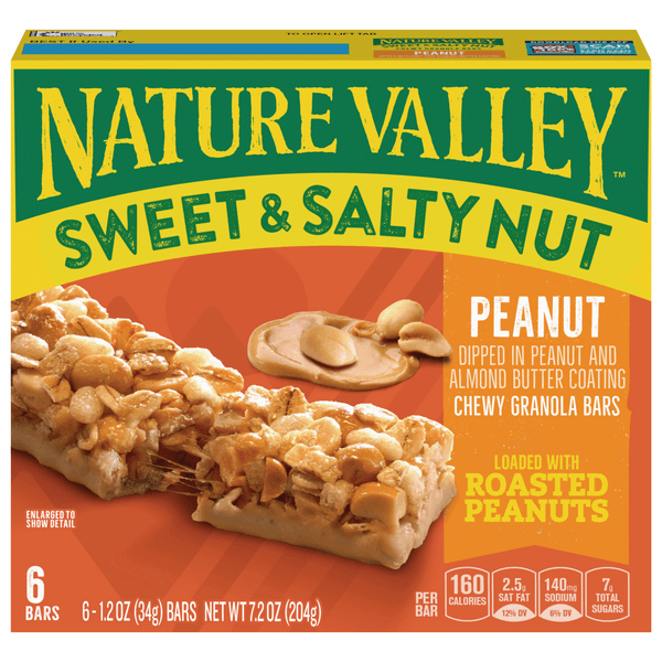 Is it Oral Allergy Syndrome Friendly? Nature Valley Granola Bars Sweet & Salty Nut Peanut