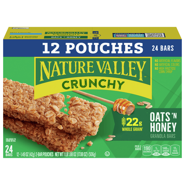 Is it Soy Free? Nature Valley Granola Bars Crunchy Oats N Honey