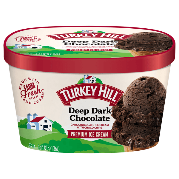 Turkey Hill Deep Dark Chocolate Premium Ice Cream