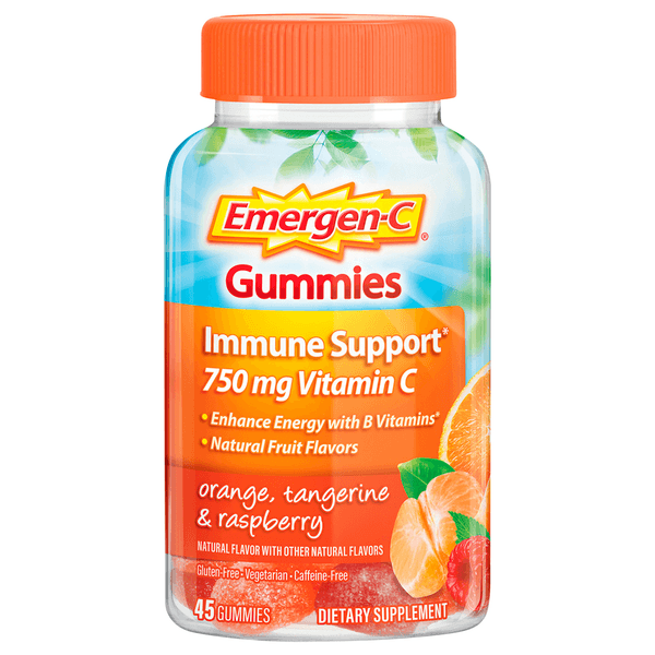 Emergen-C Dietary Supplement Orange Tangerine & Raspberry