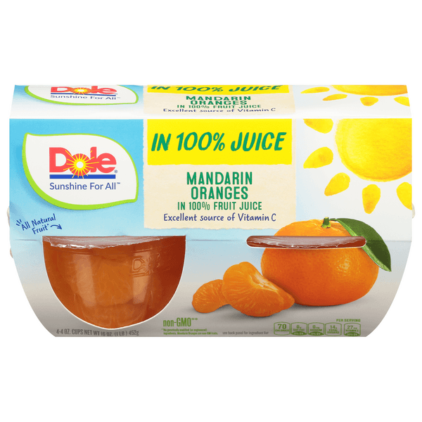 Is it Xanthan Gum Free? Dole Mandarin Oranges In 100% Fruit Juice Cups