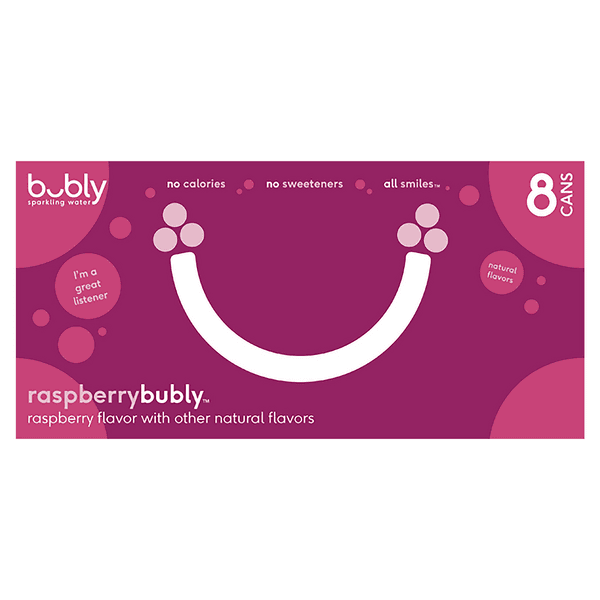 Is it Gluten Free? Bubly Sparkling Water Raspberry Cans