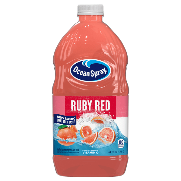 Ocean Spray Juice Drink Grapefruit Ruby Red Original