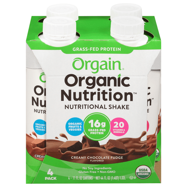 Is it AIP Friendly? Orgain Creamy Chocolate Fudge Organic Nutritional Shake
