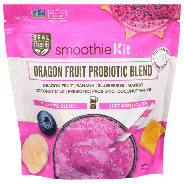Seal The Seasons Smoothie Kit Dragon Fruit Prebiotic Blend