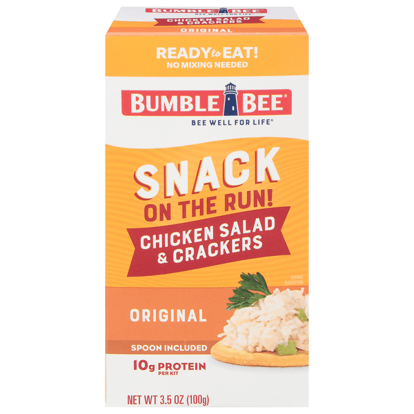 Is it Low FODMAP? Bumble Bee Snack On The Run! Chicken Salad Kit With Crackers