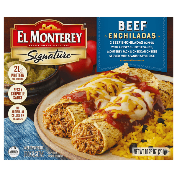 El Monterey Signature Beef Enchiladas Meal