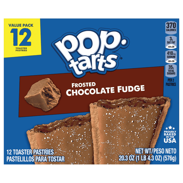 Kellogg's Pop Tarts Frosted Chocolate Fudge