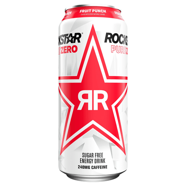 Rockstar Pure Zero Fruit Punch
