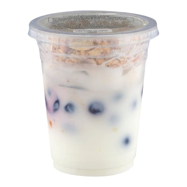 Yogurt Parfait Vanilla With Blueberries