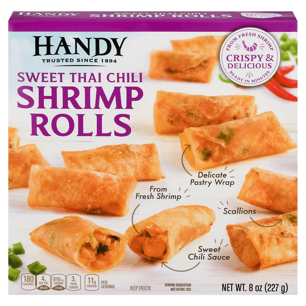 Handy Seafood Shrimp Rolls
