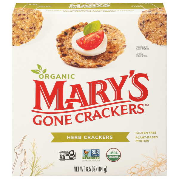 Is it Black Pepper Free? Mary's Gone Crackers Organic Gluten-free Herb Crackers