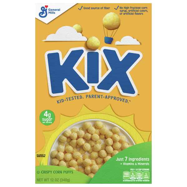 Is it Lactose Free? Kix Crispy Corn Puffs Cereal