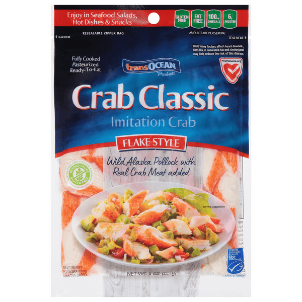 Trans Ocean Crab Classic Flake Style