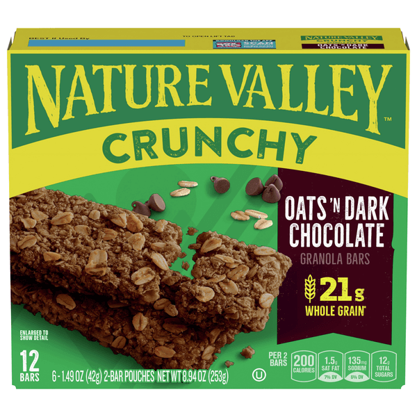 Is it Soy Free? Nature Valley Granola Bars Crunchy Oats N Dark Chocolate