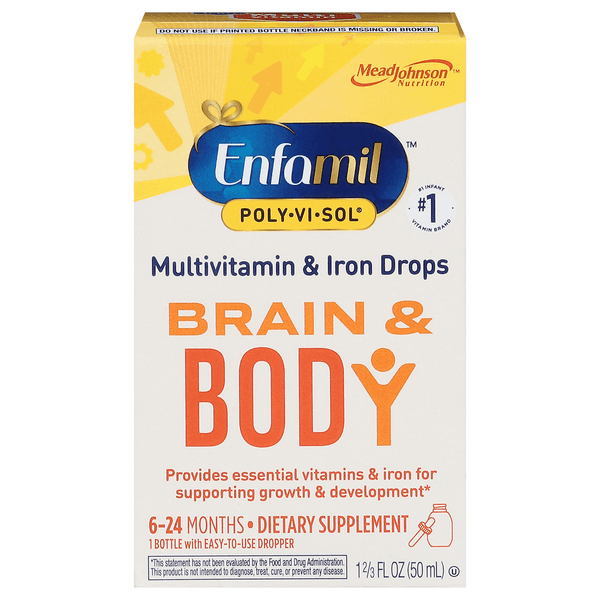 Enfamil Poly Vi Sol Vitamin Drops With Iron