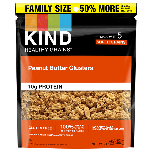 Kind Snacks Grain Peanut Butter Cluster