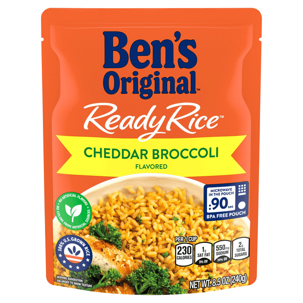 Ben's Original Ready Rice, Cheddar & Broccoli