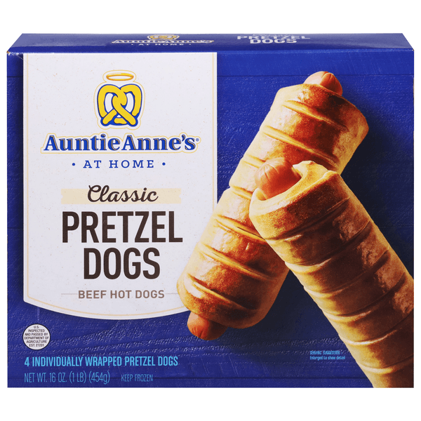 Auntie Annes Pretzel Dogs Classic All Beef