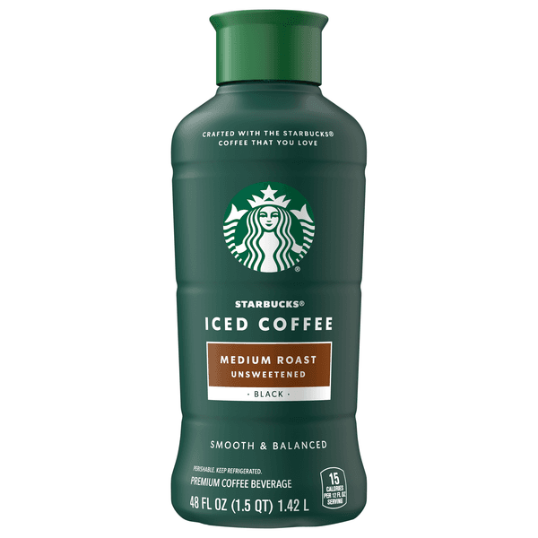 Starbucks Coffee Unsweetened Medium Roast Iced Coffee