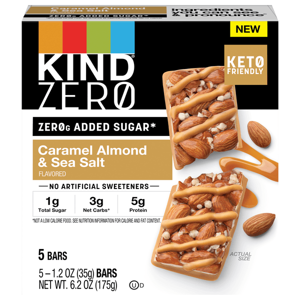 Kind Caramel Almond And Sea Salt