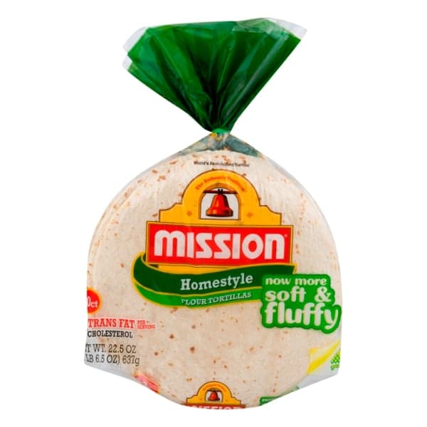 Is it Low Histamine? Mission Tortillas Flour Homestyle Soft & Fluffy Bag