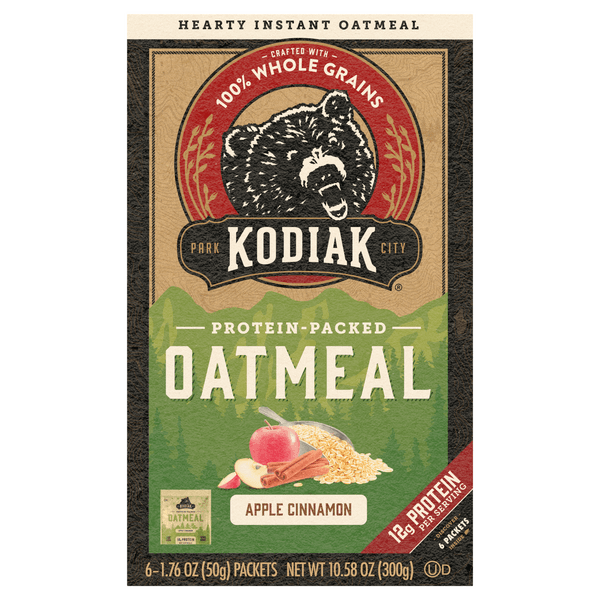 Kodiak Apple Cinnamon Oatmeal