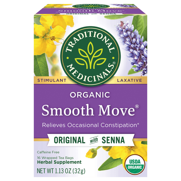 Traditional Medicinals Organic Smooth Move Herbal Laxative