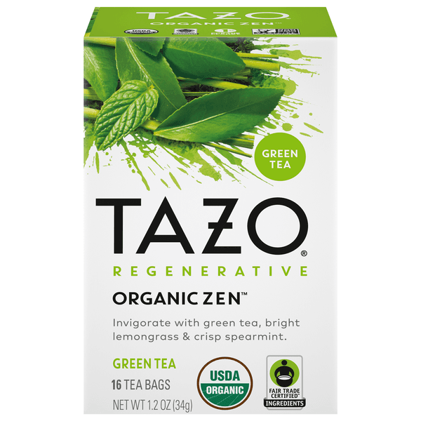 Tazo Regenerative Organic Zen Green Tea