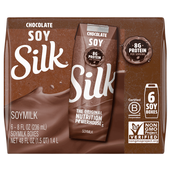 Silk Shelf-Stable Chocolate Soy Milk Singles