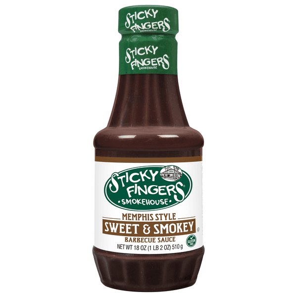 Sticky Fingers Smokehouse Sauce Barbecue Memphis Original