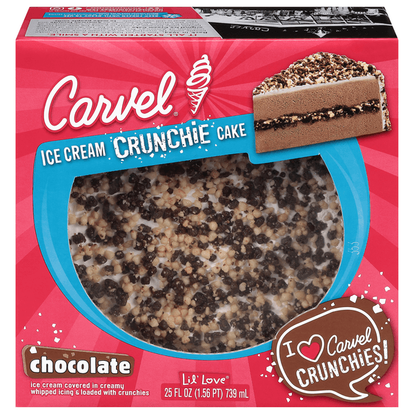 Carvel Crunchie Ice Cream Cake - Chocolate