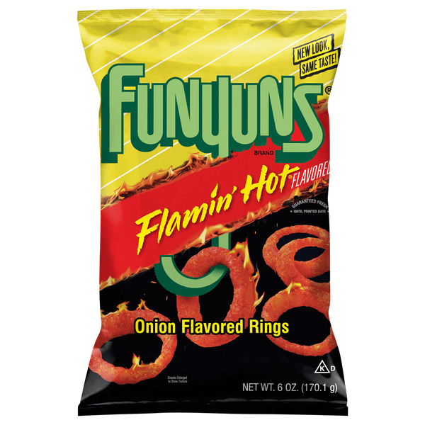 Funyuns Flamin' Hot Onion Flavored Rings