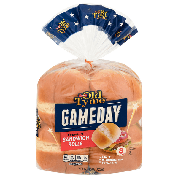 Schmidt Old Tyme Game Day Premium Sandwich Rolls