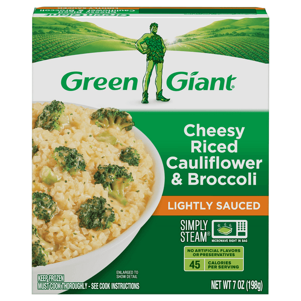 Green Giant Bib Steam Rice Cauliflower, Broccoli, Cheese