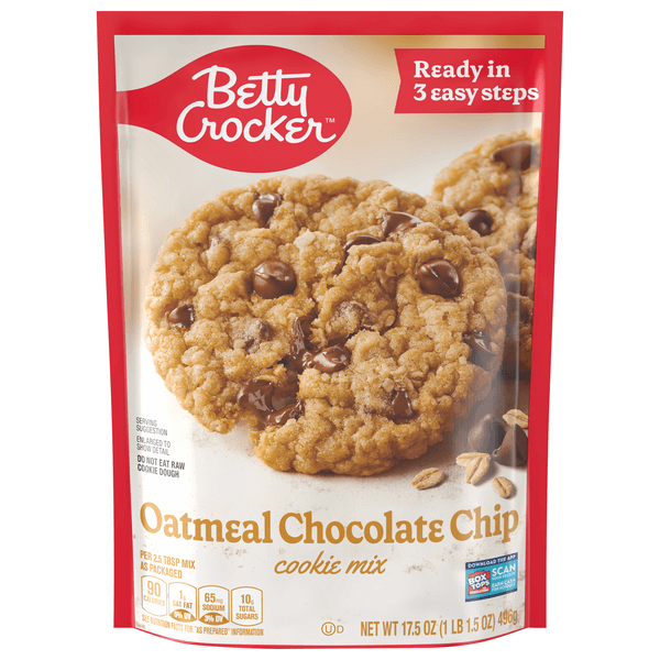 Betty Crocker Cookie Mix Oatmeal Chocolate Chip