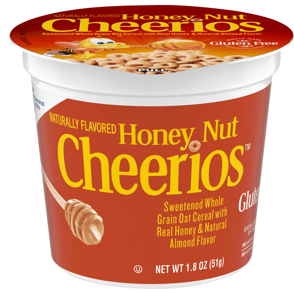 Cheerios Cereal Whole Grain Oat Honey Nut